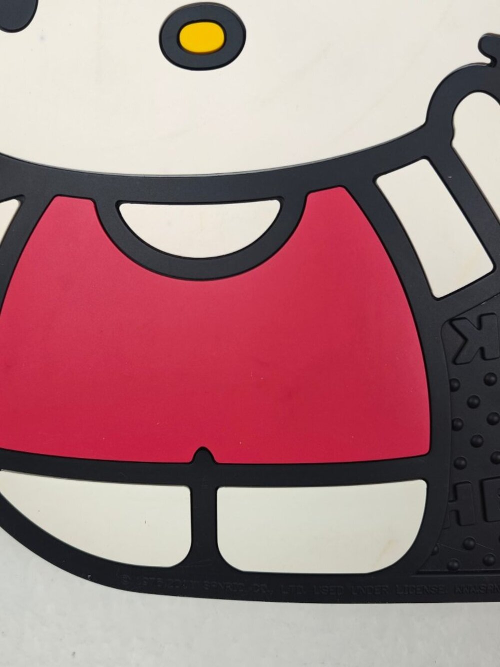 NEW Hello Kitty Rubber Auto Floor Mats Set 2 Front Sanrio 2011 All Weather - Picture 7 of 12